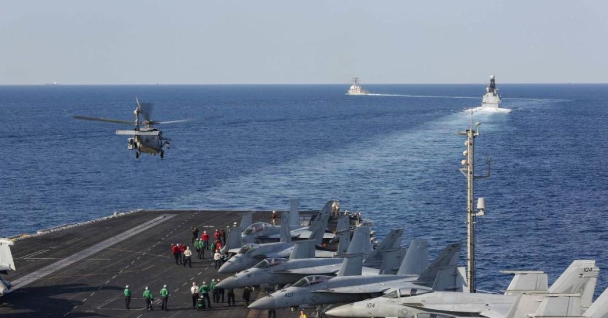 US military shoots down Iranian drone 'aggressively' approaching USS  Abraham Lincoln in Arabian Sea