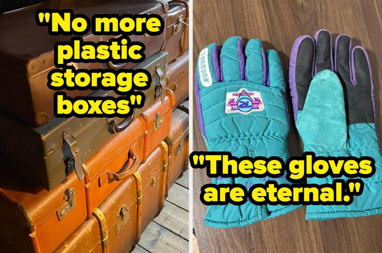 People are showing off items that are still in perfect condition ...