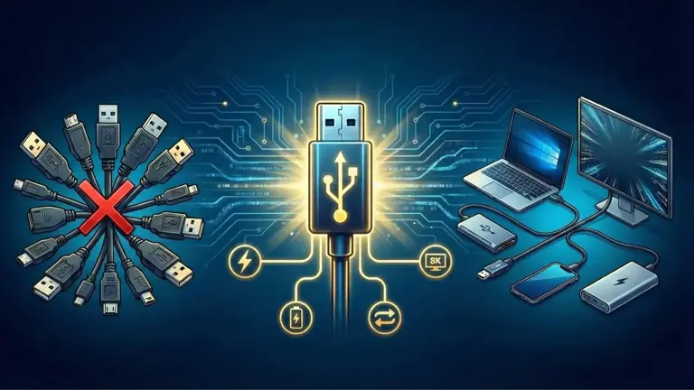 El símbolo del USB que casi nadie entiende y lo cambia absolutamente todo