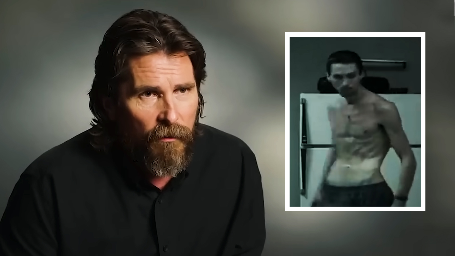 “I failed” - Christian Bale after losing 60 pounds for one role