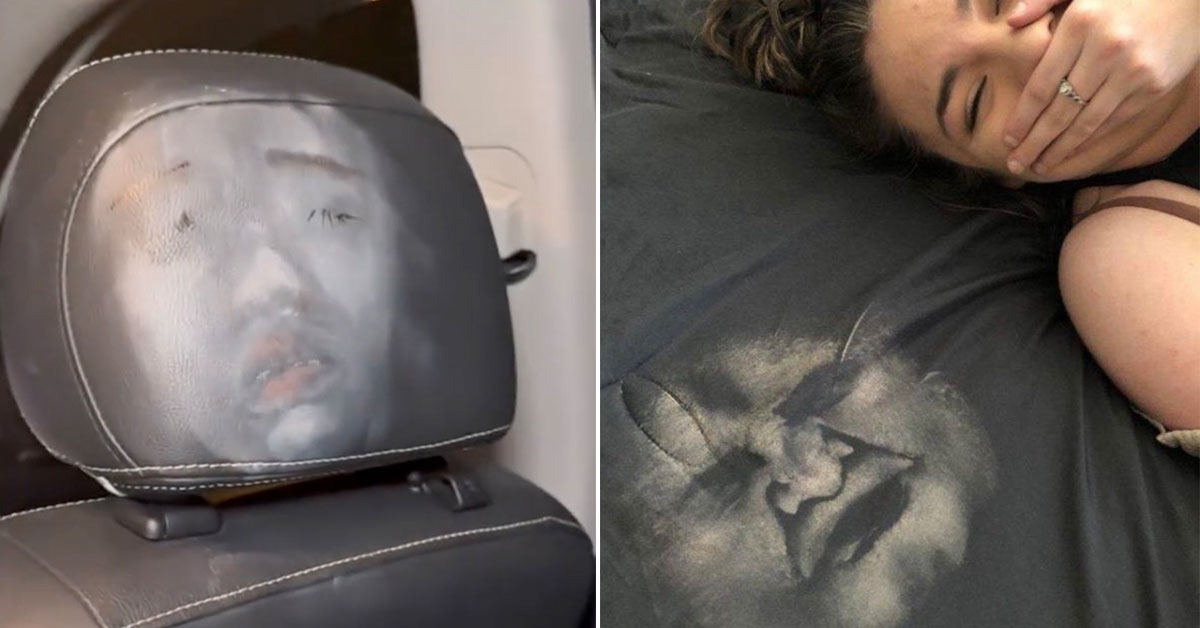20 times someone left a face behind
