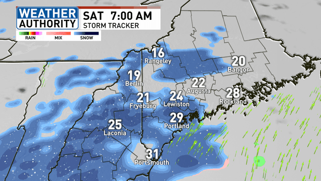 Light snow to kick off the weekend