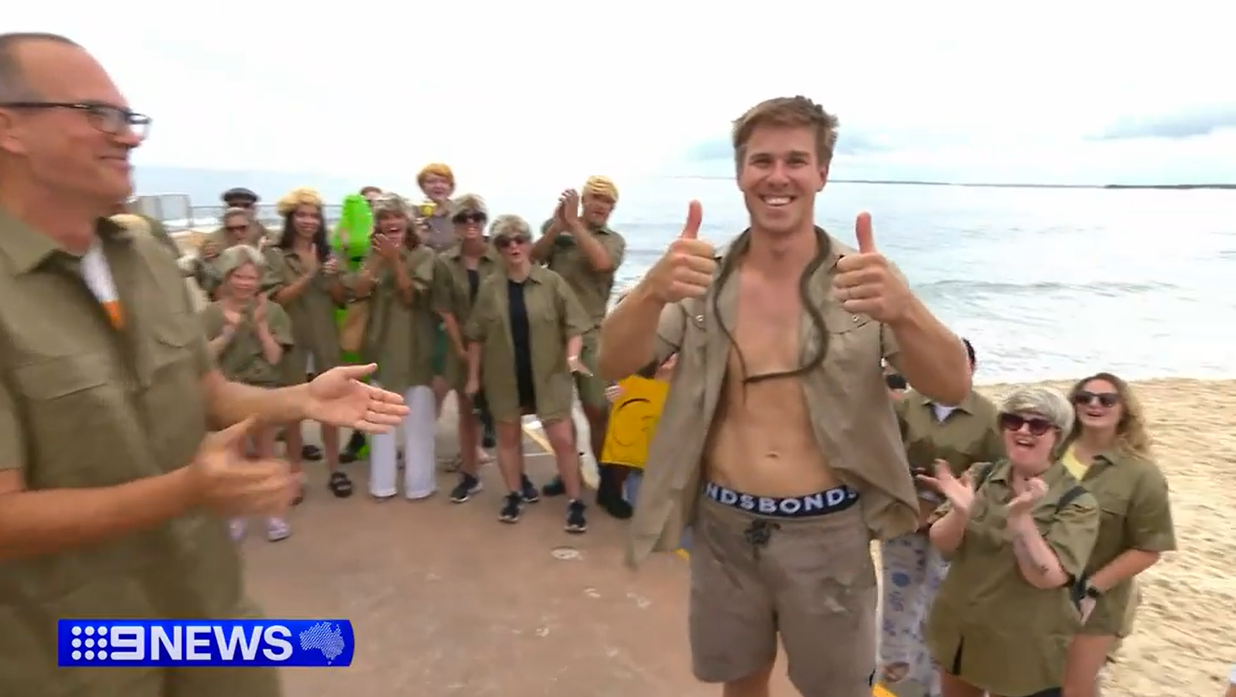 Ben Marshall, who took out the coveted title, lives in Caloundra, just a stone's throw from Australia Zoo.