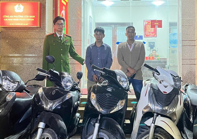Hà Nội: Vừa ra khỏi nơi cai nghiện đã gây ra 6 vụ trộm xe SH