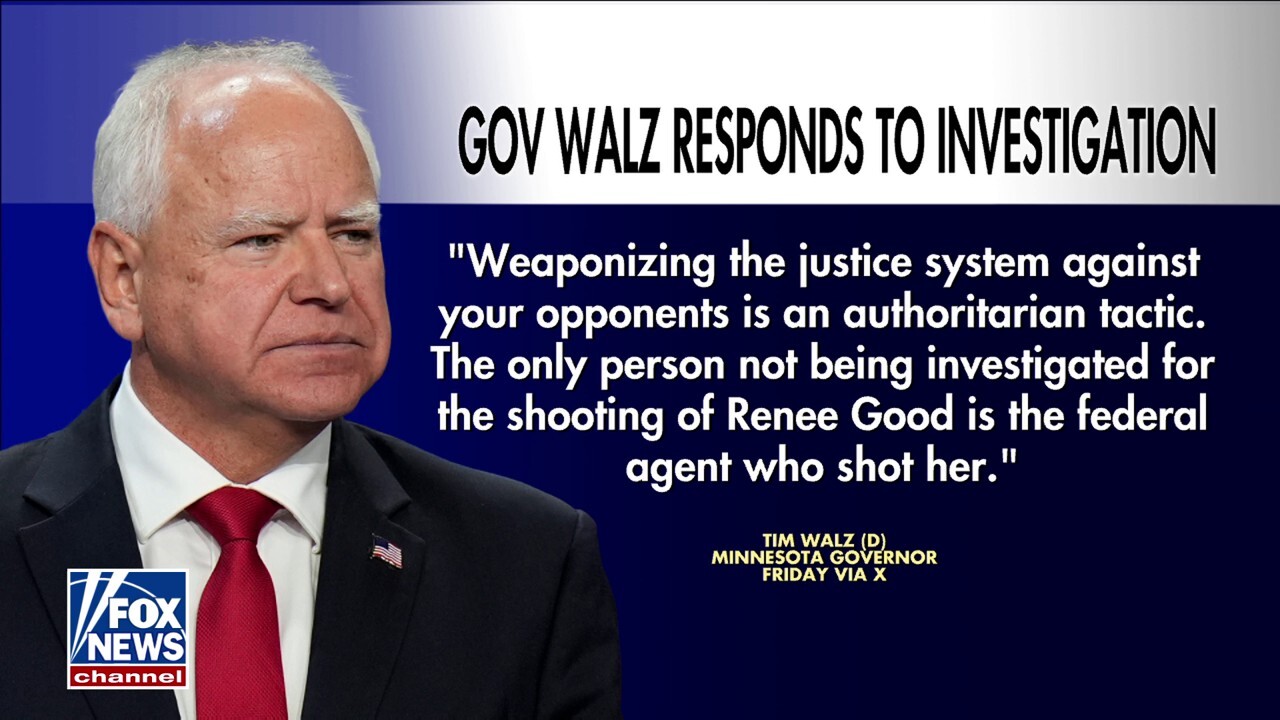 Walz responds to DOJ investigation: An 