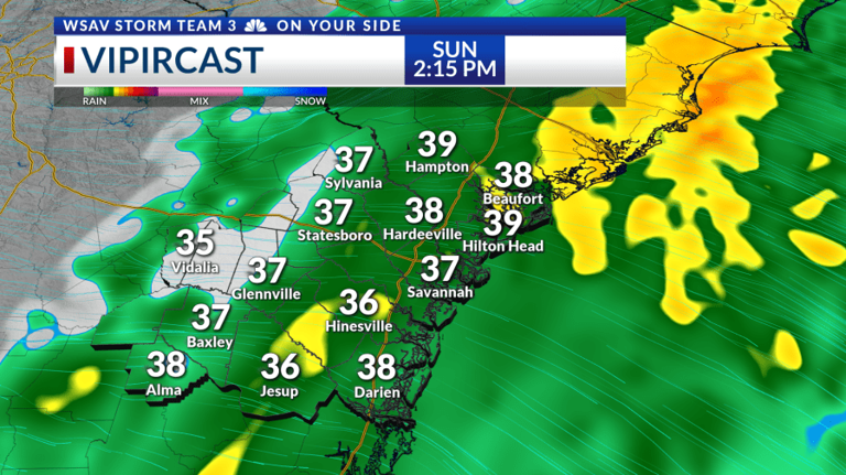 Weather aware: Mild Saturday, rain & snow mix possible Sunday
