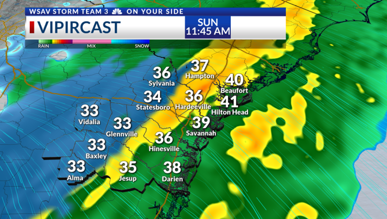 Weather aware: Mild Saturday, rain & snow mix possible Sunday