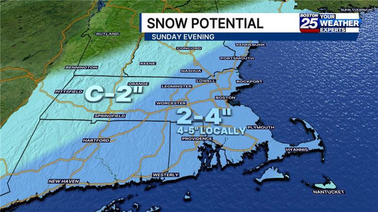 New snow maps show updated chances for 2 snowstorms this weekend