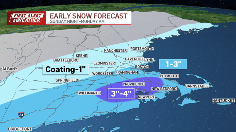 First alert: Snow totals rising for Sunday storm. See updated snowfall maps