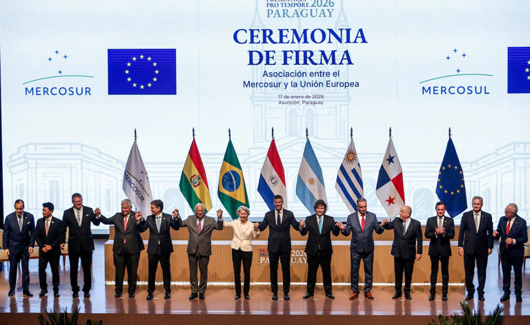 EU, Mercosur sign free trade pact after 25 years of negotiations