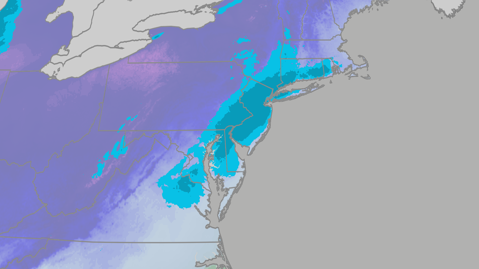 Coastal low to bring snow to Northeast through Sunday