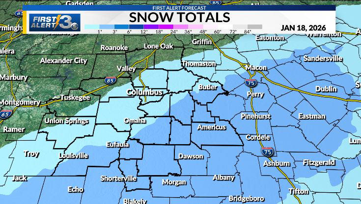 Winter storm warnings expanded; latest storm update