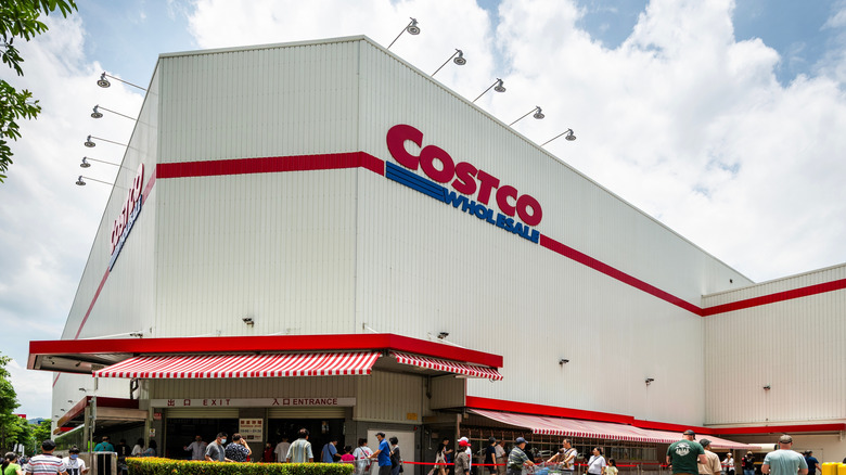 Front of a Costco store
