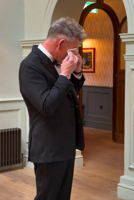 El momento más íntimo de la boda de la hija de Gordon Ramsay sale a la ...
