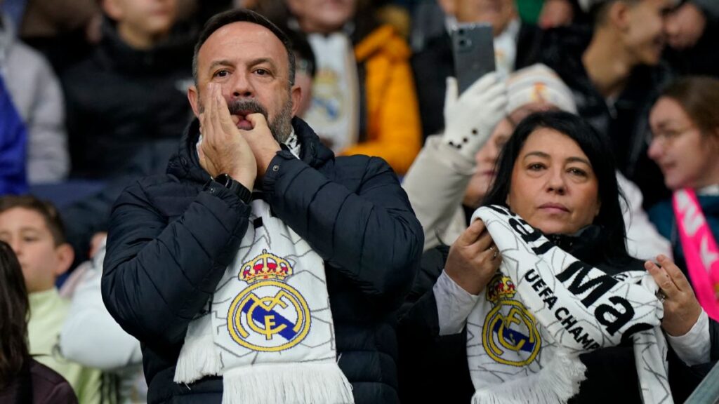 Abucheos en el Bernabéu: la afición muestra su enojo contra el Real Madrid