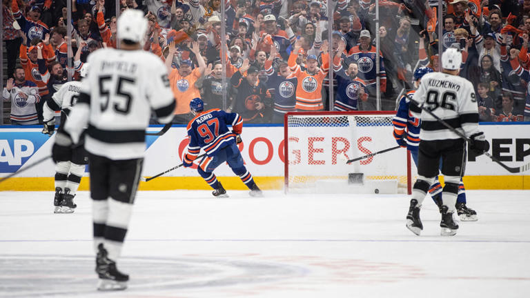 What it’s like to hit the ice with Connor McDavid