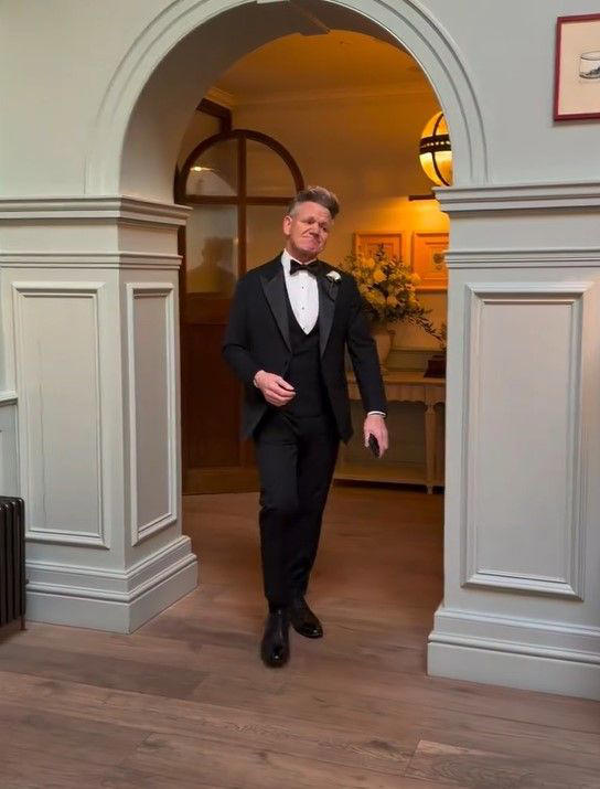 El momento más íntimo de la boda de la hija de Gordon Ramsay sale a la ...