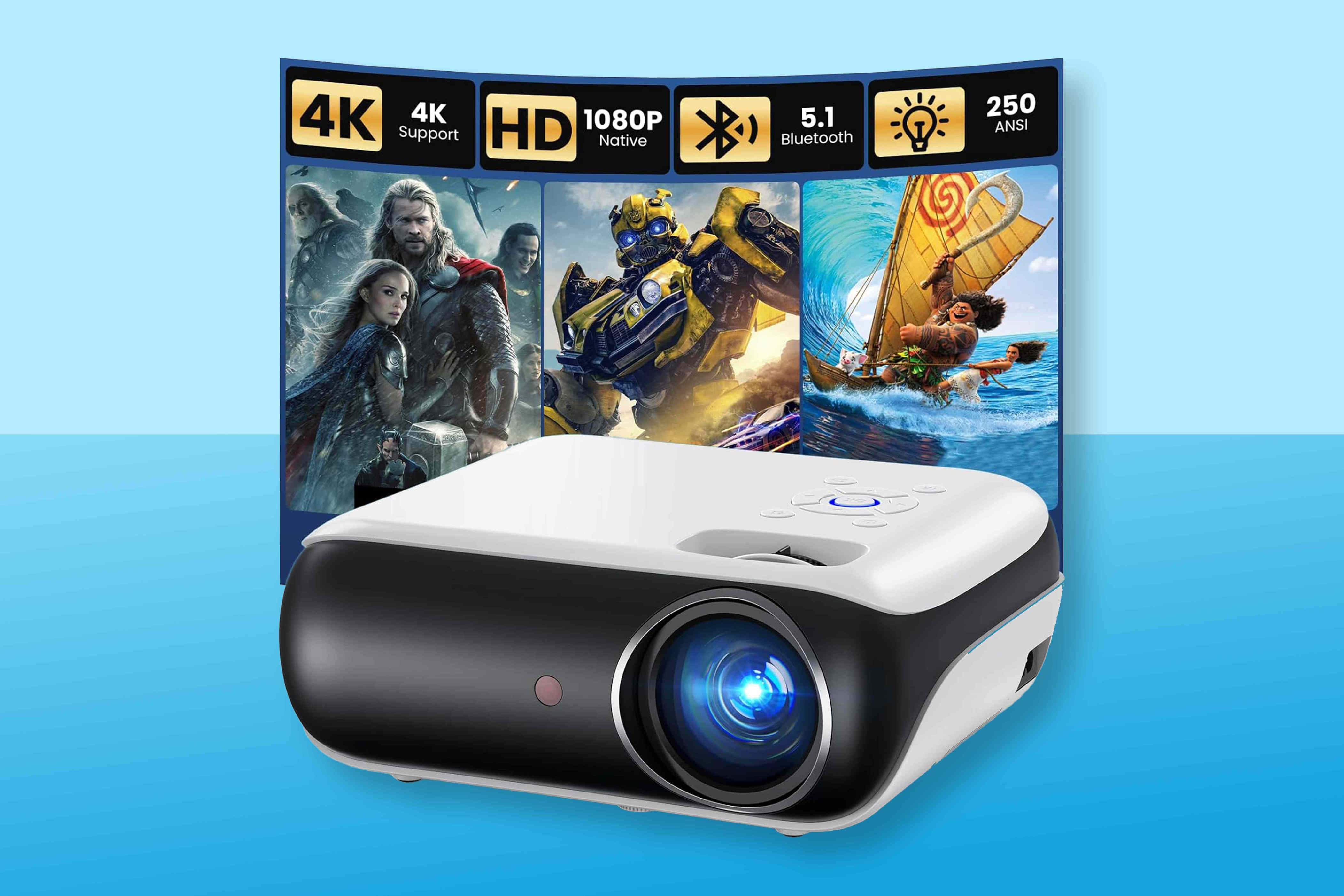 10,000 Amazon shoppers just bought this projector ahead of the Super ...