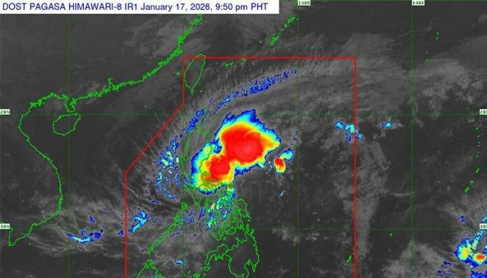 Signal No. 2 raised over 4 provinces
