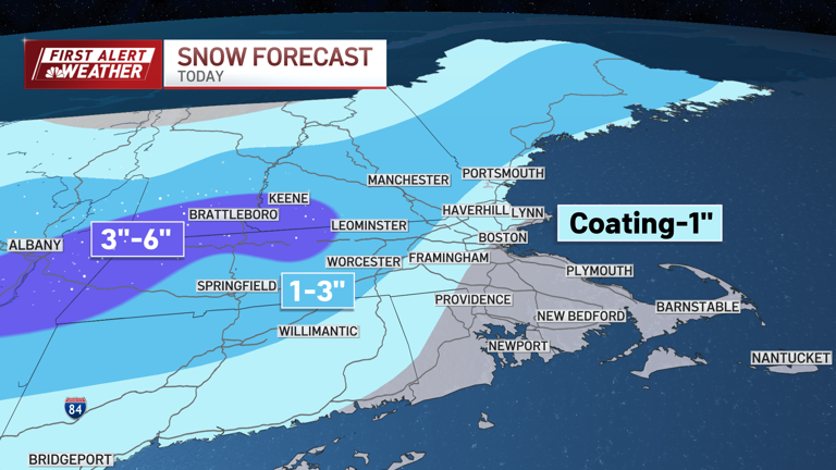 First alert: Snow totals rising for Sunday storm. See updated snowfall maps