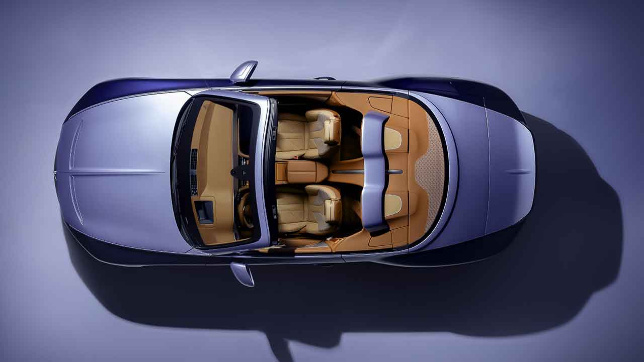 A Bentley Batur Convertible #4 extrém luxust ötvöz egy 740 lóerős W12 ...