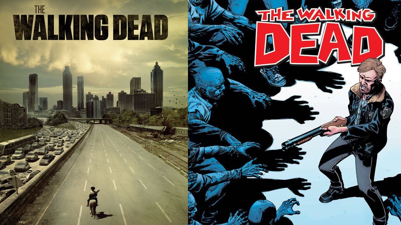 The Walking Dead comic extravaganza! Plus the Walking Dead comic vs ...
