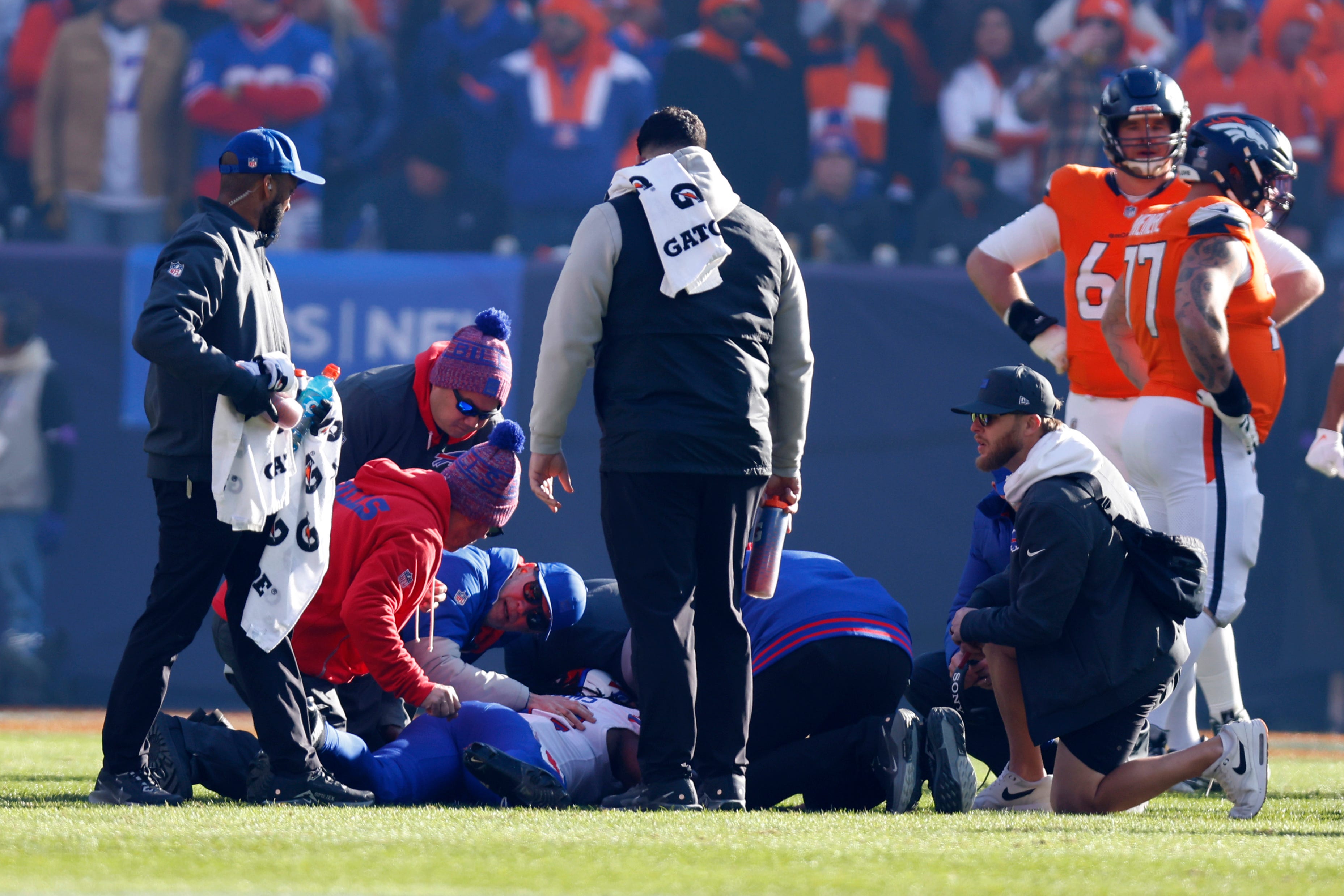 Dorian Williams injury update: Bills LB hospitalized after helmet to ...
