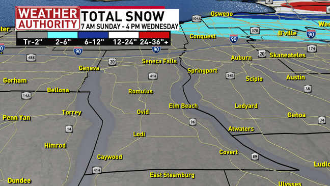 Long-duration heavy lake snow for some, dangerously cold wind chills ...