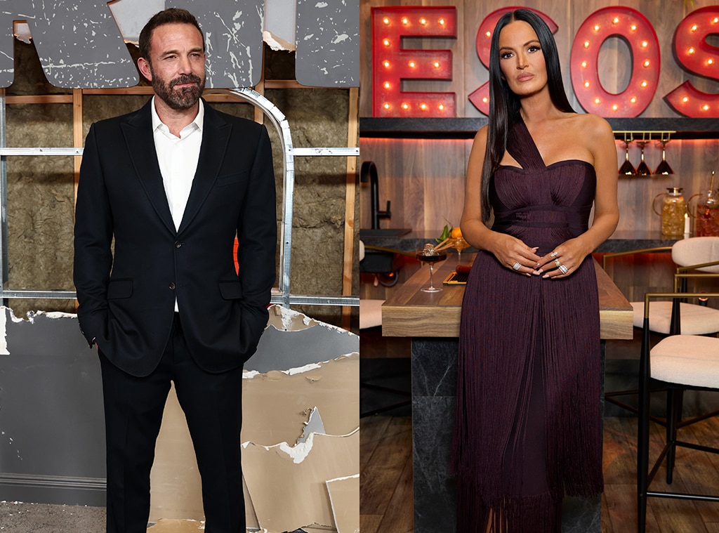 Lisa Barlow reacts after Ben Affleck addresses whether they've met