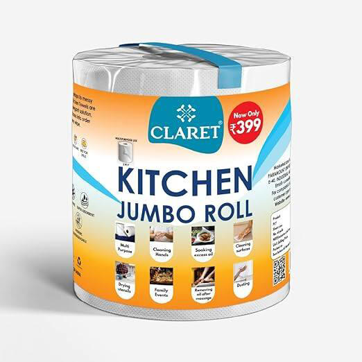 Sustainable kitchen towels and cleaning rolls for daily use on Amazon