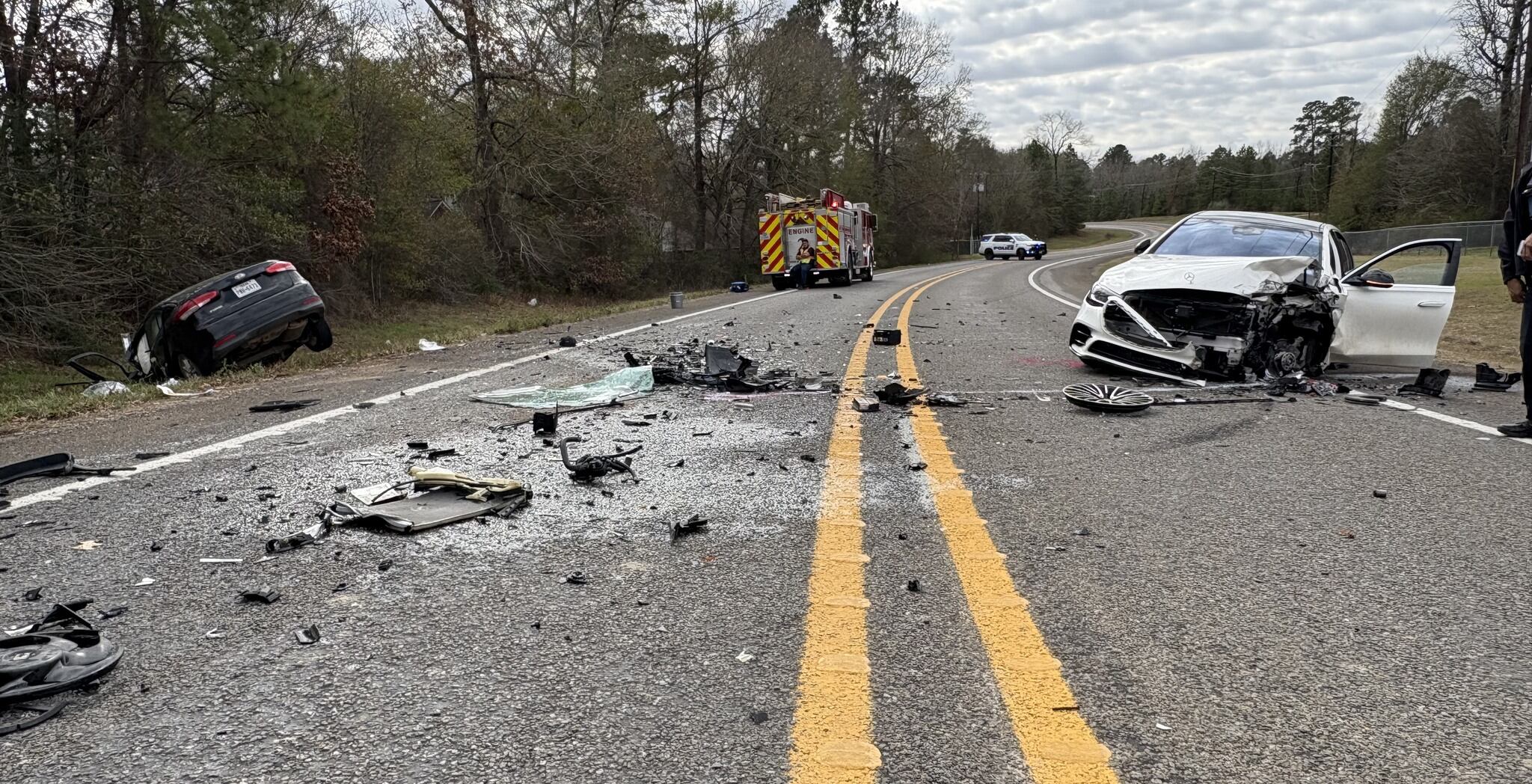 Pollok man killed, 2 injured in Lufkin wreck