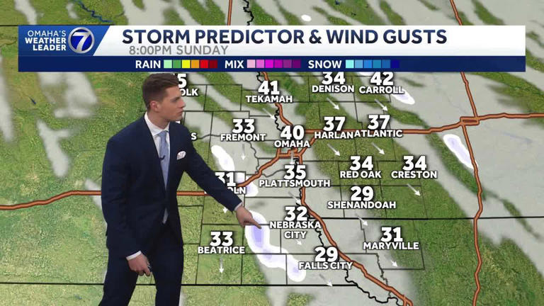 Winter weather to bring strong winds, snow to Omaha area