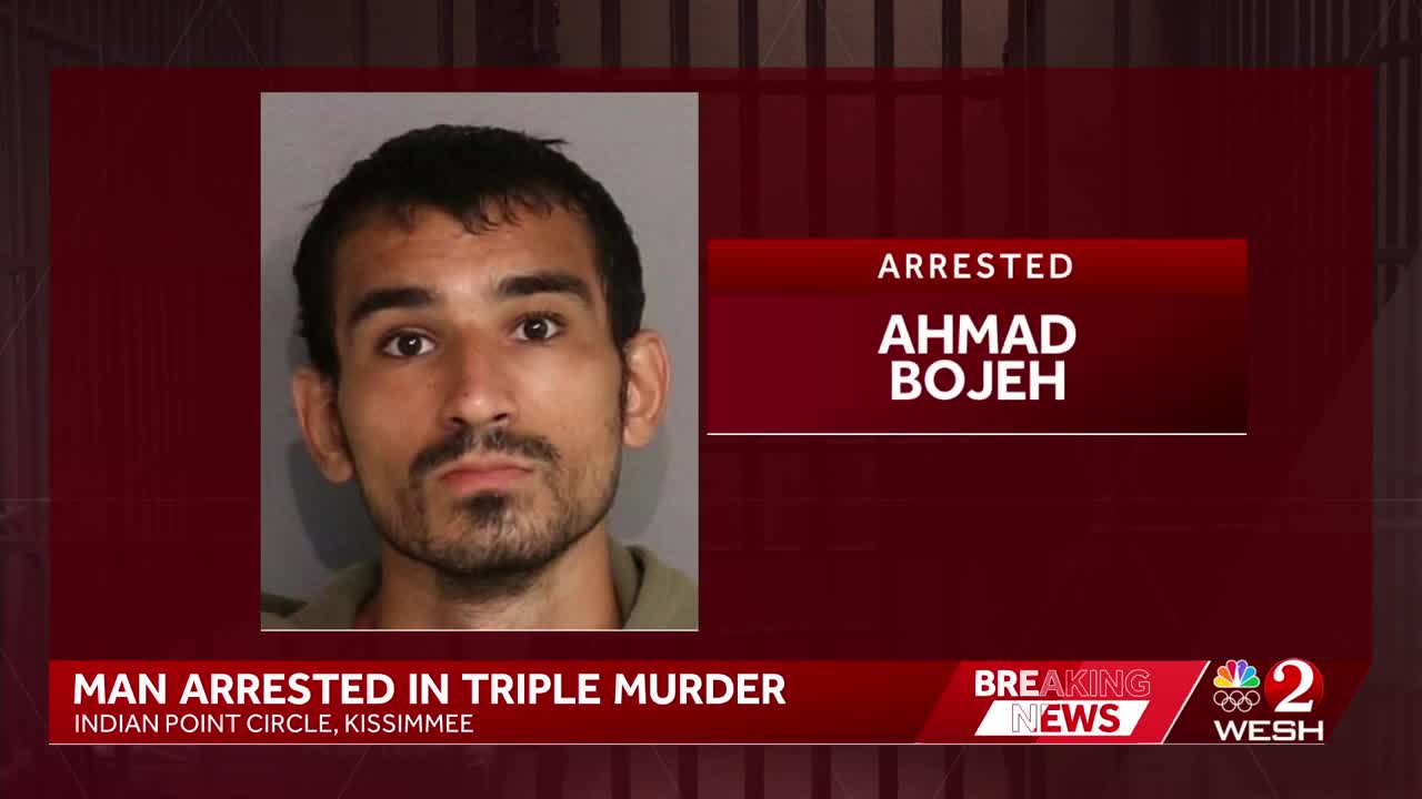 Suspect in triple homicide arrested in Osceola County, deputies say