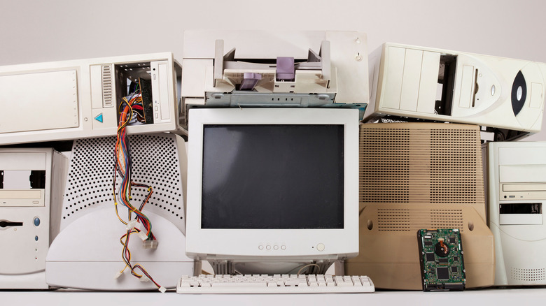 You can use your old tech for DIY art projects on a thrift store budget