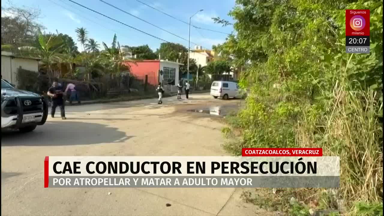 Chofer desata persecución y tiroteo tras atropellar a persona de la ...