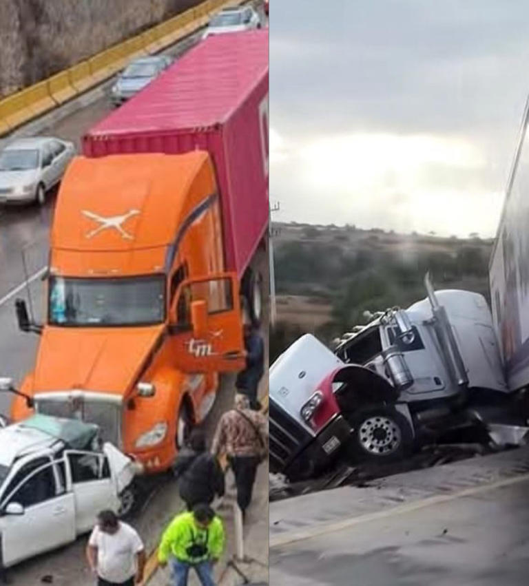 México-Querétaro,autopista México-Querétaro,choque múltiple,lesionados,accidente vehicular