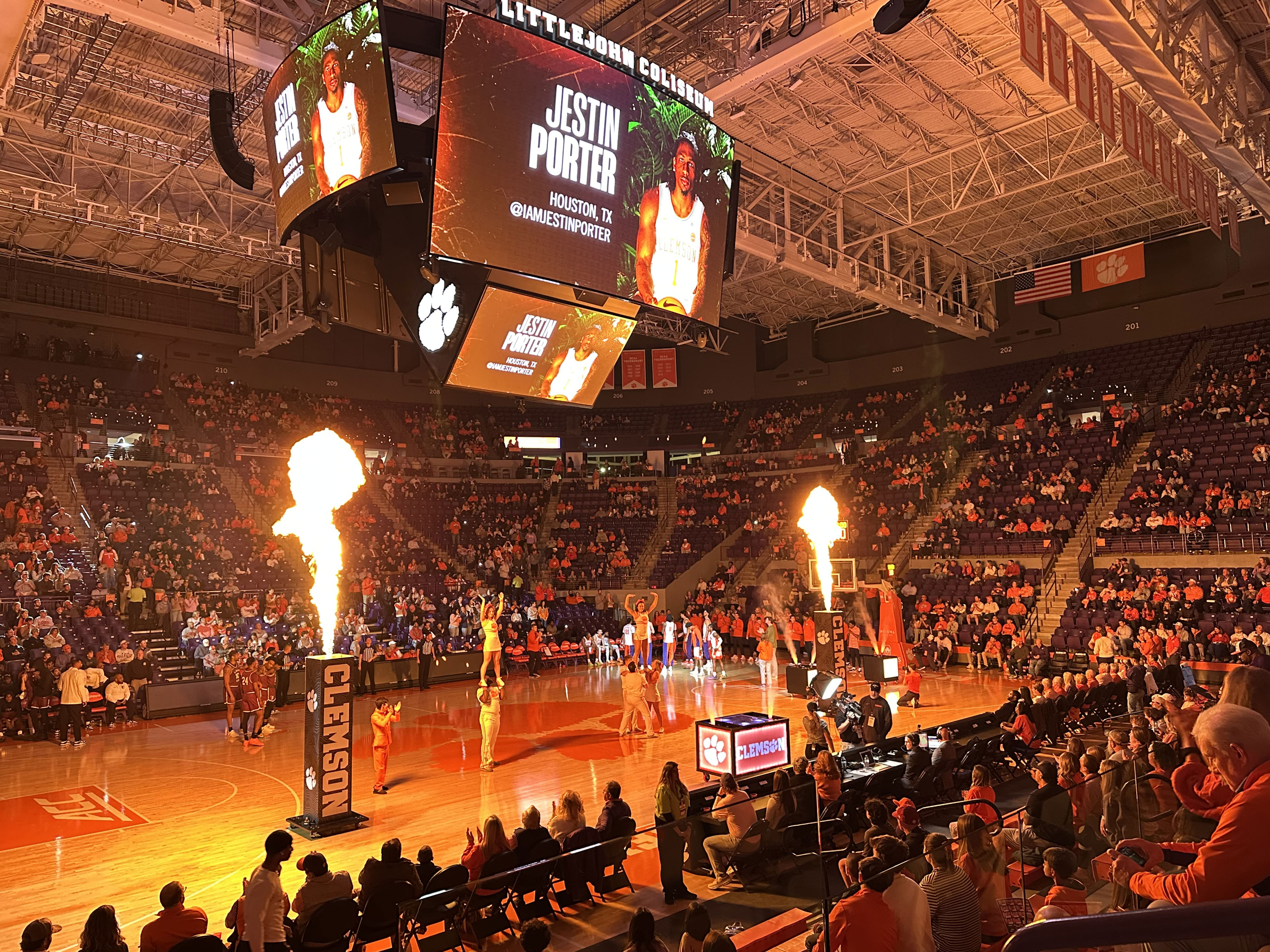#22 Clemson wins battle of the ACC unbeatens 69-59 over Miami