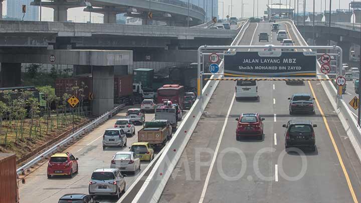 Jumlah kendaraan di Tol MBZ meningkat saat libur Isra Miraj
