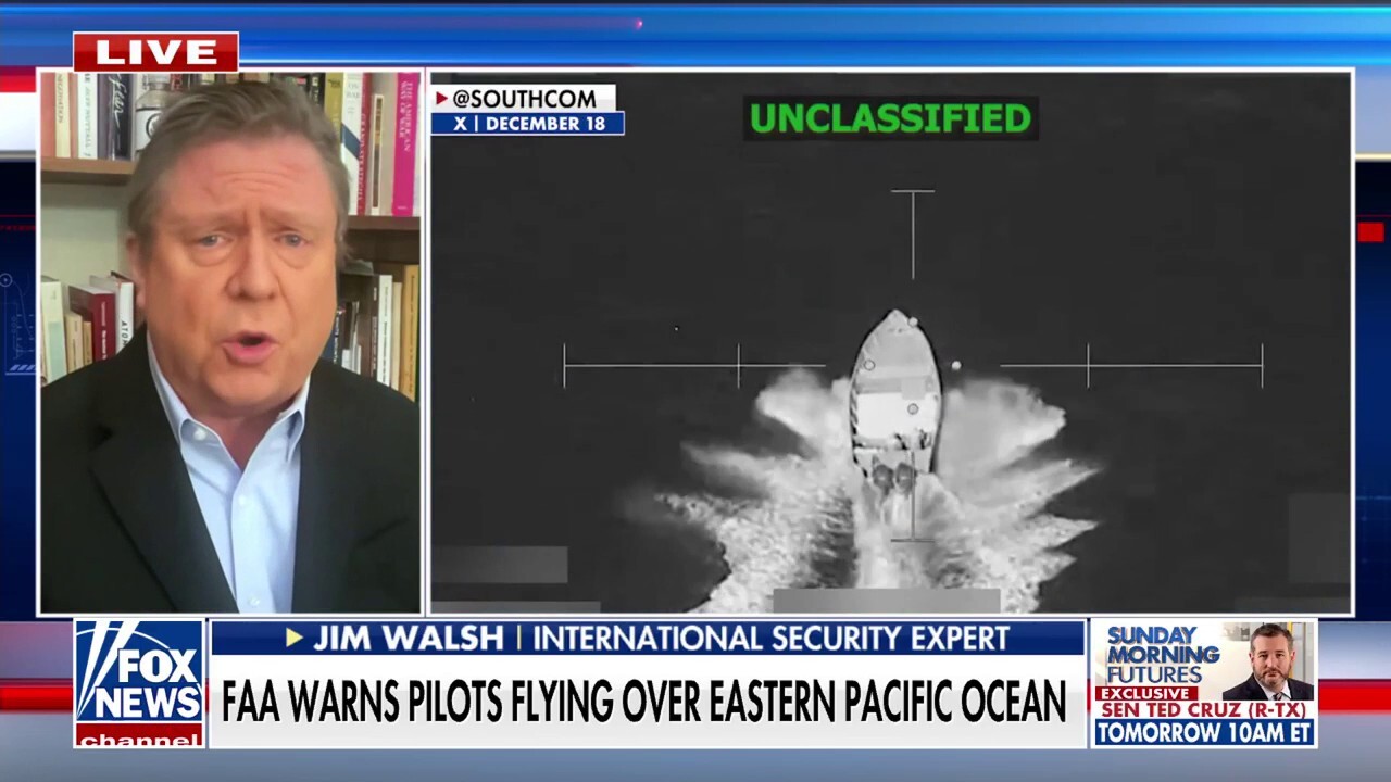 FAA issues warning for flights over the Eastern Pacific<br>