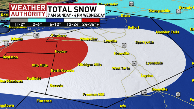 Long-duration heavy lake snow for some, dangerously cold wind chills ...
