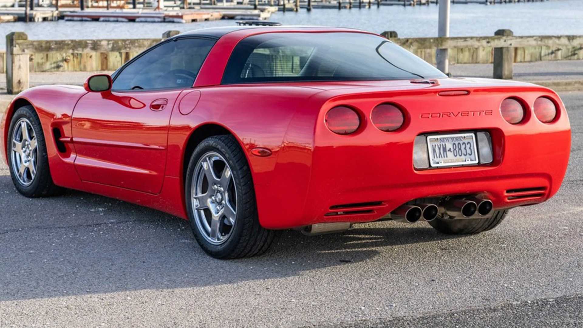 1997 Chevrolet C5 Corvette Rear Three Quarter