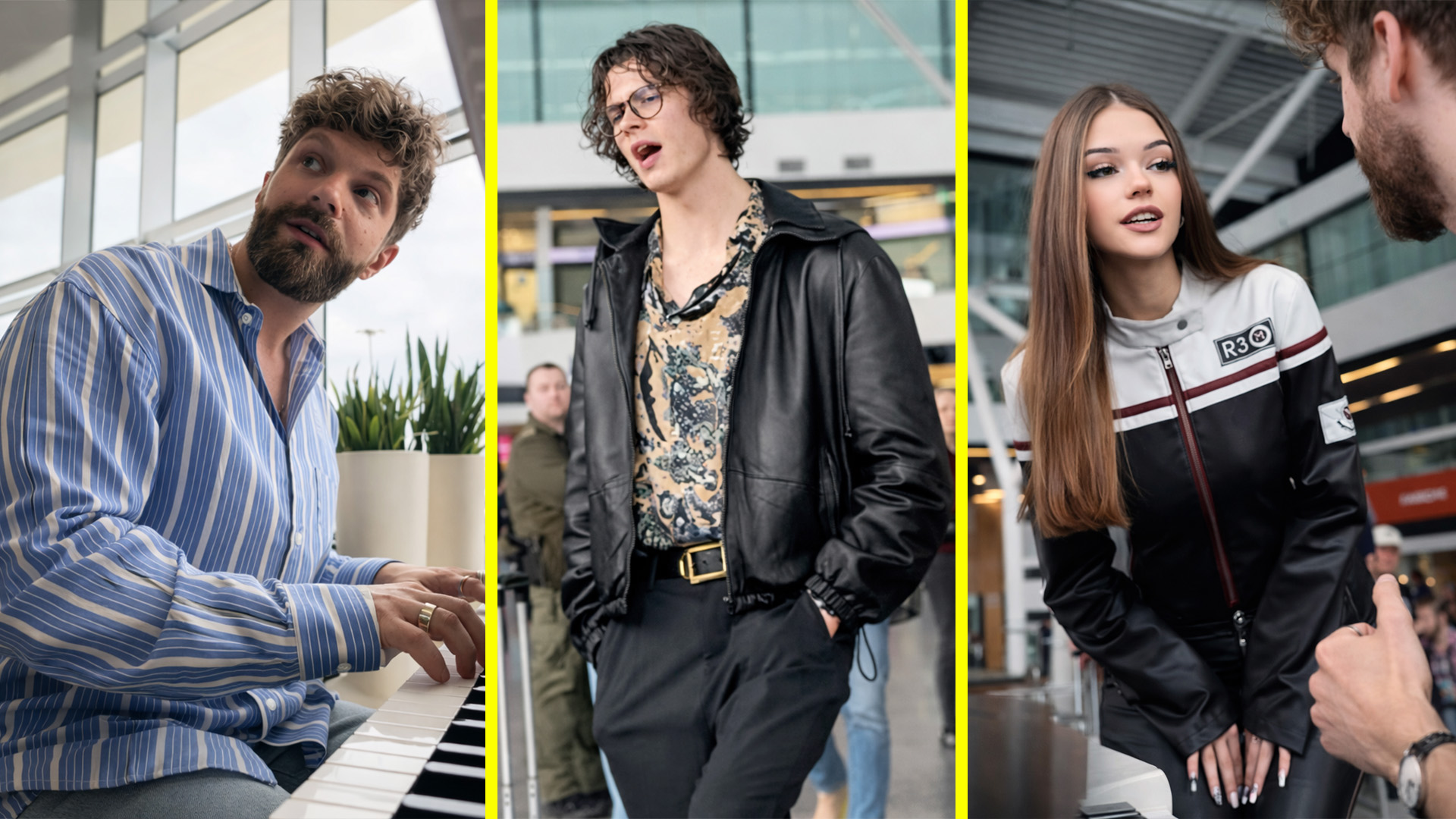 What happens when a famous singer joins you in public?<br>