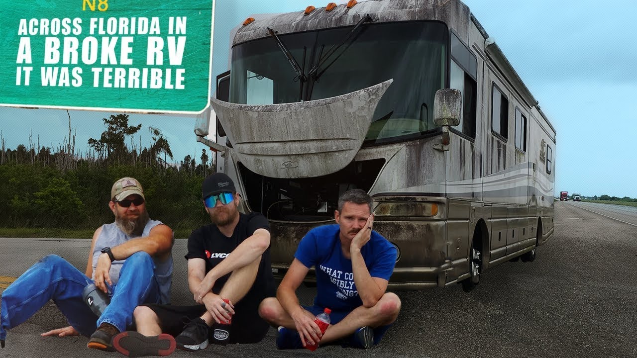 Driving the free abandoned RV across Florida