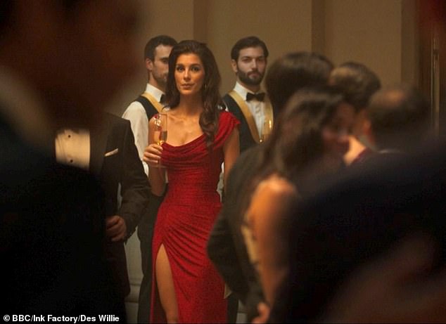 camila morrone red dress Camila Morrone in Versace - 75th Primetime Emmy