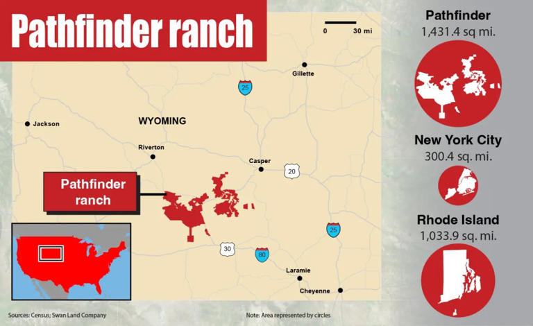Mystery buyer of $79.5M Wyoming ranch 4 times the size of NYC — and ...
