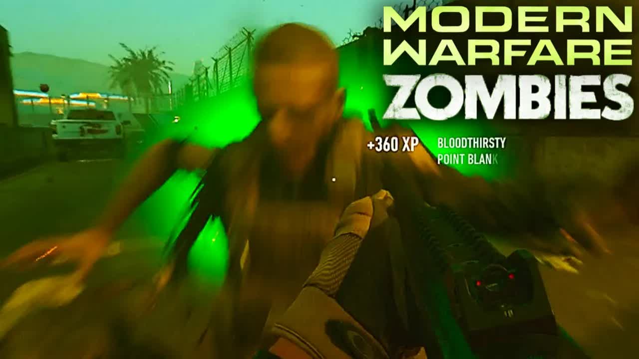 Playing zombies in Modern Warfare 2! Early ahead of MW3 zombies release ...