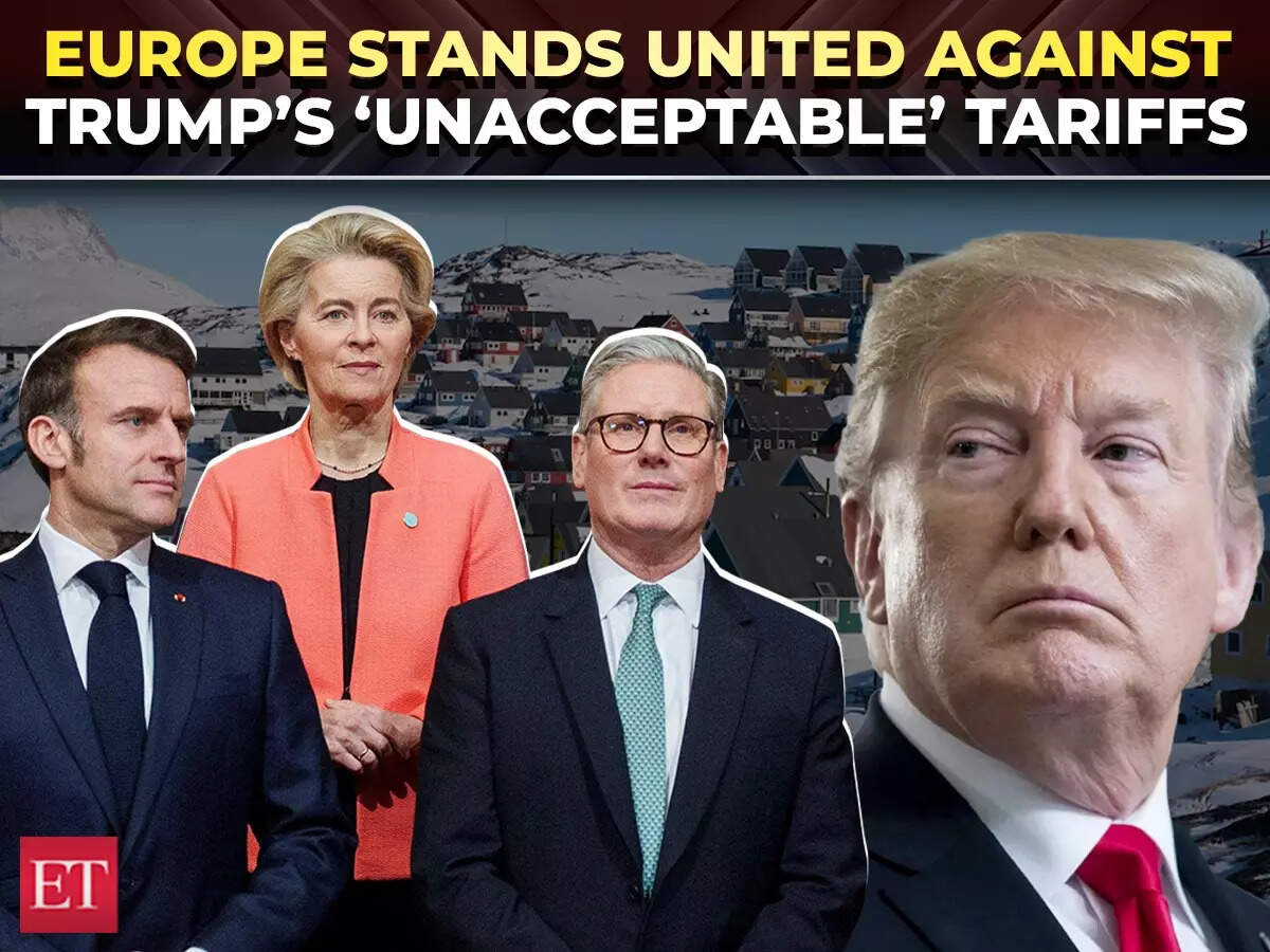 'Unacceptable': Macron rips Trump over Greenland tariffs threats ...