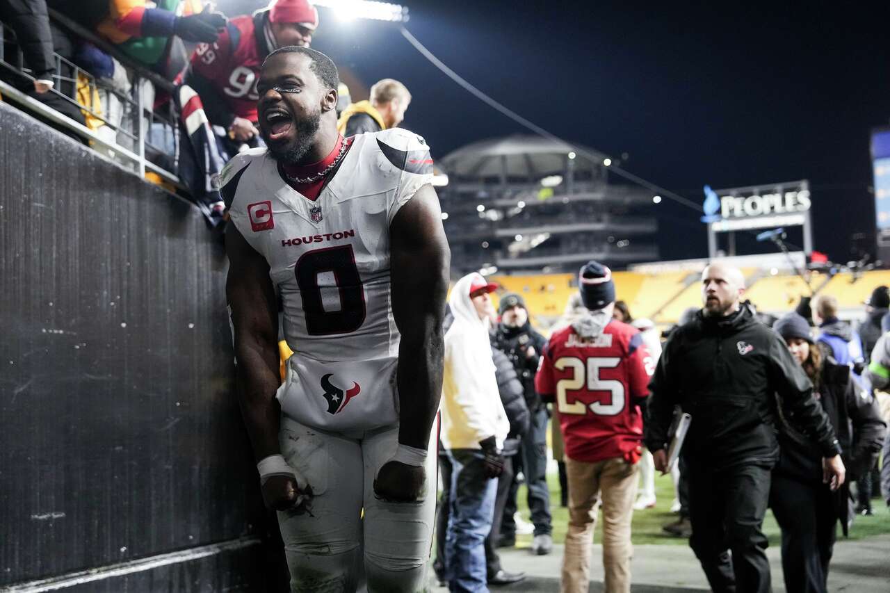 Texans' Azeez Al-Shaair fined for 'Stop the genocide' message on eye ...