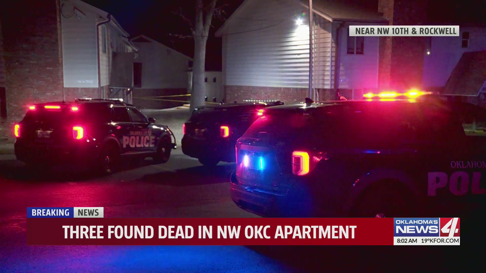 Three found dead in NW OKC apartment