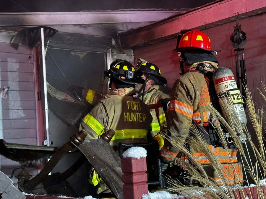 Multiple crews respond to fire in Guilderland, use new decontamination unit